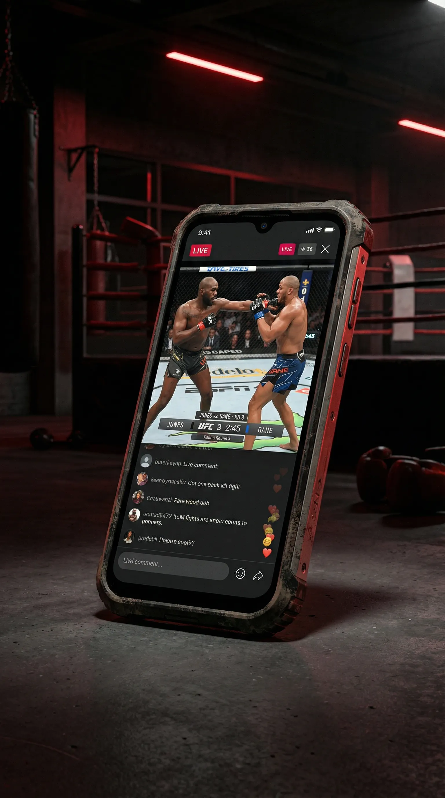 91看片下载 移动端APP格斗直播界面